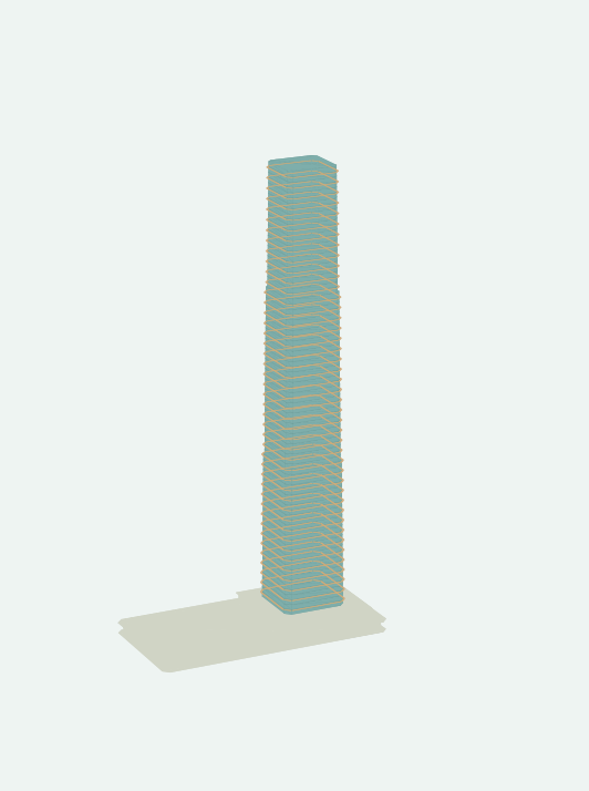 S05 facade geometry from the submitted model